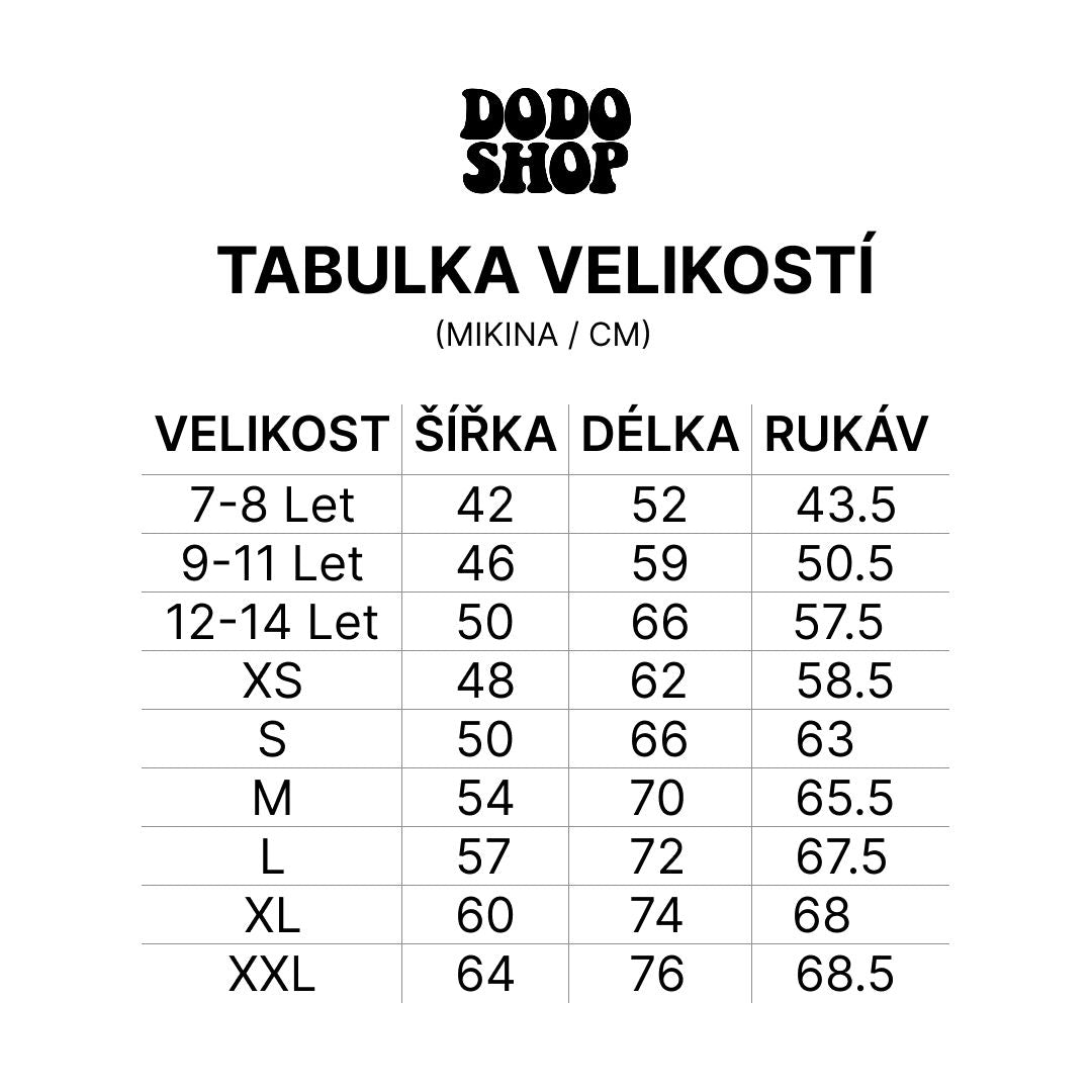 Tabulka velikostí