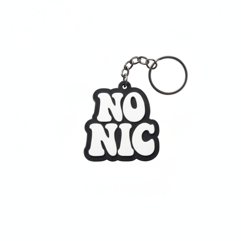 No Nic Gumová Klíčenka