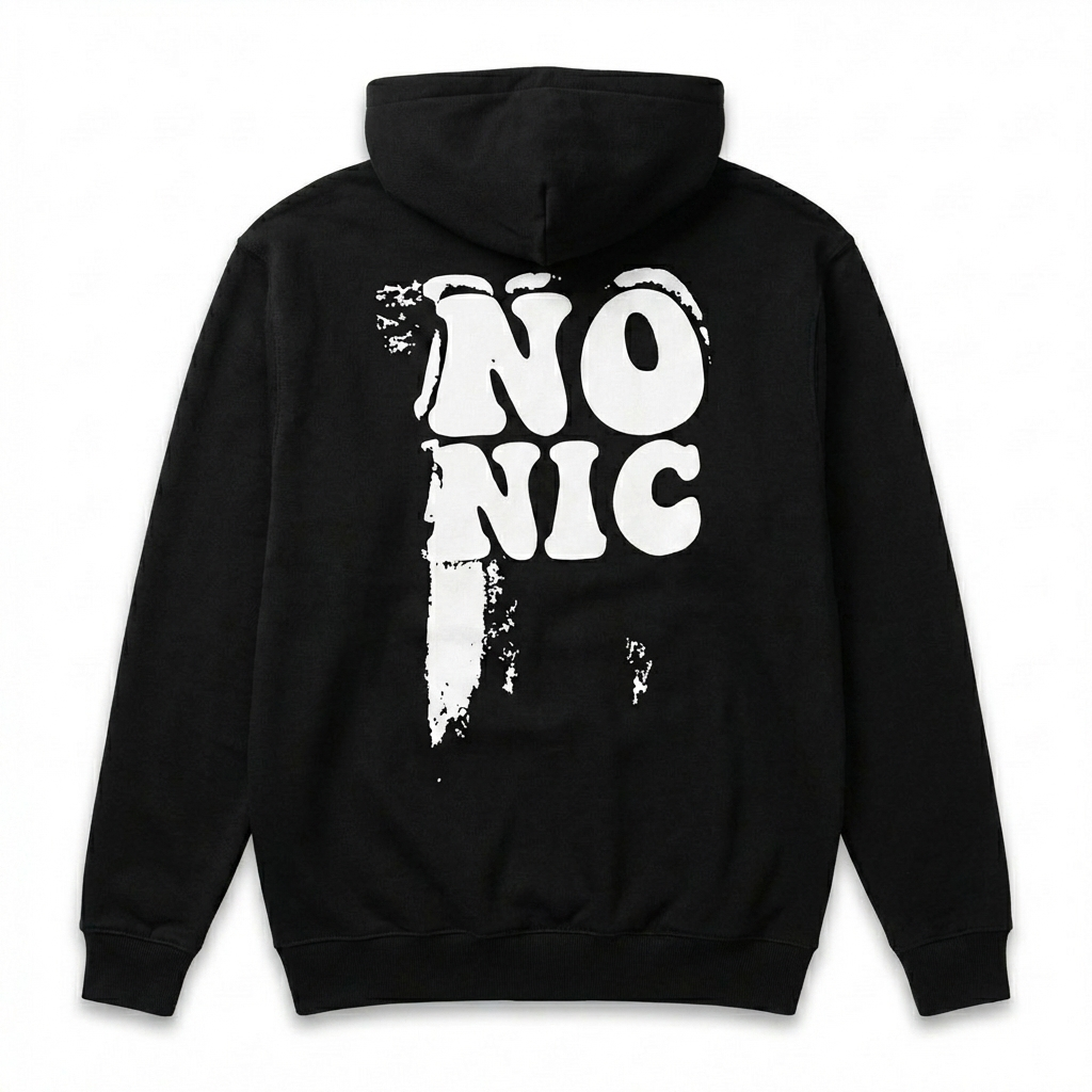 No Nic Mikina Černá